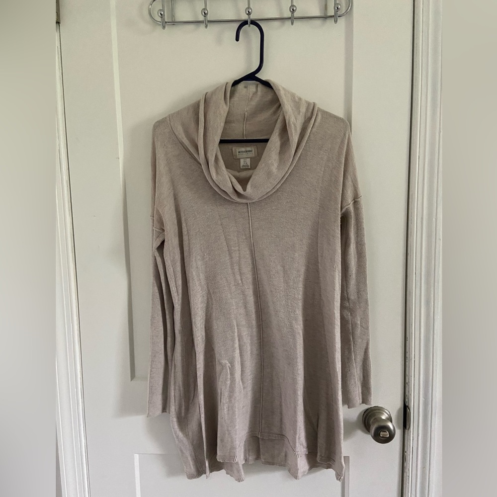 Maternity long sweater size small